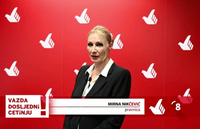 Nikčević: URA prevarila Cetinje, kandiduju se na izborima a ne smiju da prošetaju Trgom