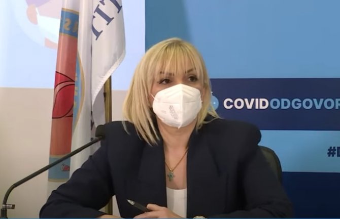 Borovinić Bojović: Vakcinisano 67 odsto zaposlenih u javnoj upravi
