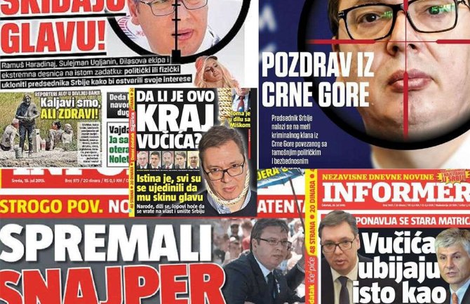 Nikolić: Politička i medijska patologija dnevnih lansiranja “pokušaja atentata”