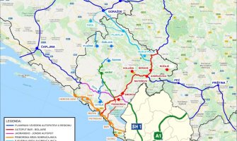 Crna Gora planira da gradi Jadransko-jonski auto-put