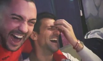 Đoković na Žabljaku: Jodžir mu ispričao vic o Federeru i Nadalu, pogledajte reakciju (VIDEO)