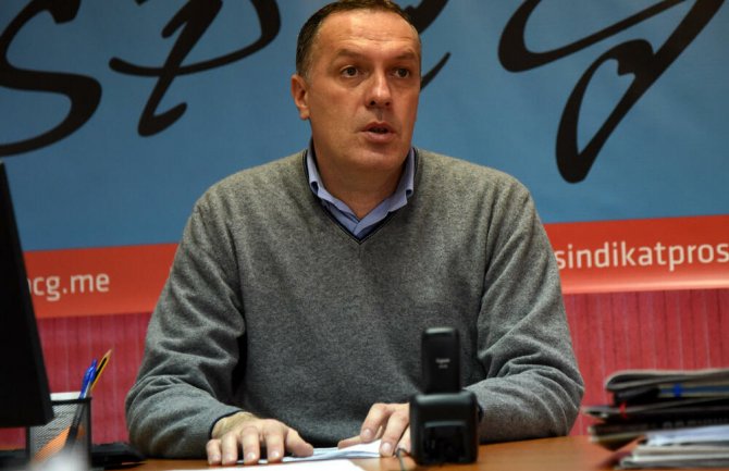 Božović: Sindikat prosvjete traži veće koeficijente, uputili zahtjev za sastanak Ministarstvu