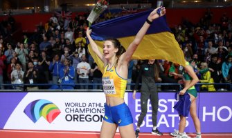 Ukrajinka osvojila zlato u skoku u vis, ovacije u Beogradu