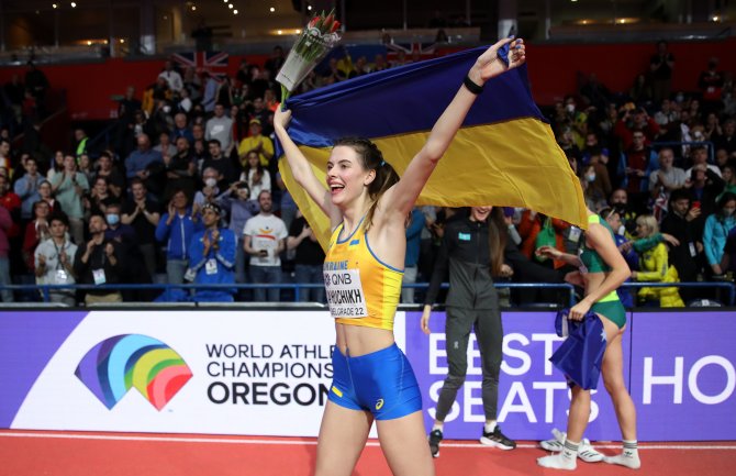 Ukrajinka osvojila zlato u skoku u vis, ovacije u Beogradu
