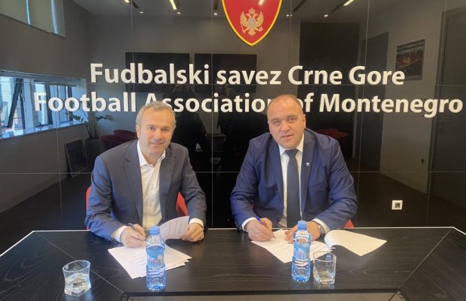 Savićević i Bogavac potpisali Sporazum o saradnji i finansiranju zapadne tribine Gradskog stadiona