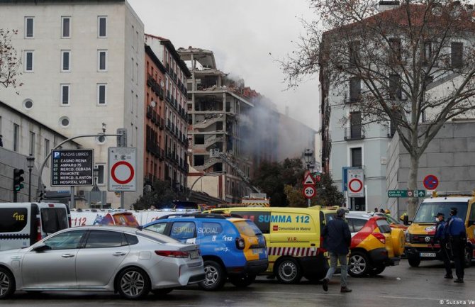 Eksplozija u centru Madrida, najmanje 17 osoba povrijeđeno
