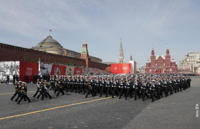 Generalna proba Parade u Moskvi, marširali i ratnici iz Ukrajine