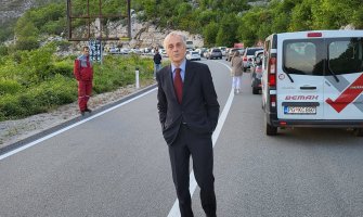 Miodrag Lekić  nije prisustvovao svečanosti povodom Dana Evrope na Cetinju