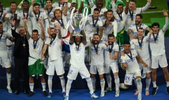 Madrid slavi Vinicijusa i Kurtou: Real osvojio 14. titulu šampiona Evrope