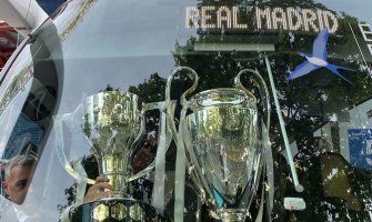 Navijači Real Madrida proslavljaju osvajanje Lige šampiona (VIDEO)