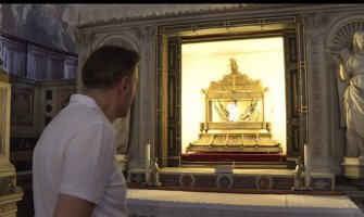 Krivokapić obišao Baziliku Svetog Petra u lancima