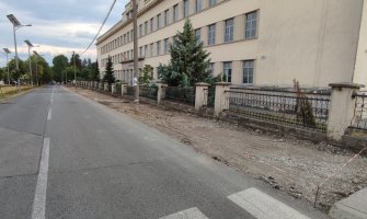 Cetinje: Sanacija i adaptacija trotoara u Bulevaru crnogorskih heroja