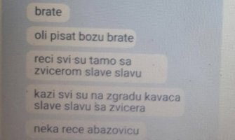 Škaljarci preko „SKY ECC“ javljali generalnom sekretaru Vlade aktivnosti Kavčana: „Reci Božu da su svi kod Zvicera, neka reče Abazoviću“