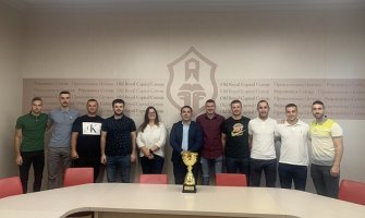 Gradonačelnik Prijestonice Cetinje primio fudbalere ,,Lovćenske vile