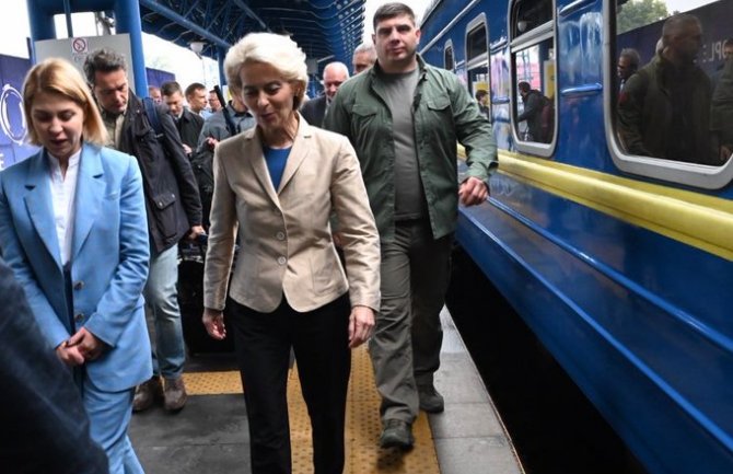 Ursula fon der Lajen stigla u Kijev: Ukrajina je sada kandidat za EU