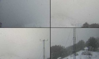 Nakon Slovenije, snijeg pao i u Hrvatskoj, na Zavižanu temperatura -3 stepena