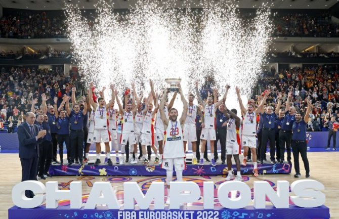 Košarkaši Španije se vratili na čelo Evrope: Nevjerovatnom igrom pobijedili Francusku u finalu Eurobasketa