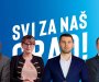 Suhih, Lekić, Mašković i Đuričković kandidati SD-a za odbornike na lokalnim izborima u Podgorici