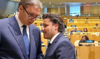 Abazović i Vučić na sastanku u Njujorku: Nastavljamo o unapređenju saradnje Srbije i Crne Gore