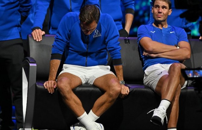 Emotivan oproštaj Federera, šampioni u suzama (VIDEO)