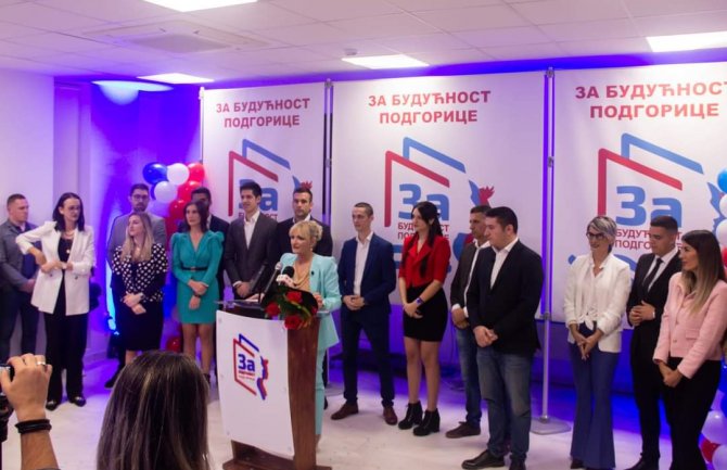 Borovinić-Bojović: Pobijedićemo 23. oktobra i slaviti novu budućnost za našu djecu