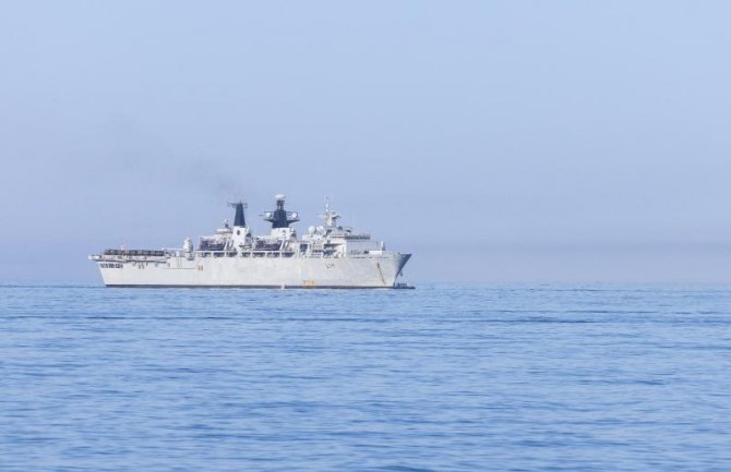 Treći brod britanske Kraljevske mornarice doplovio u Bar