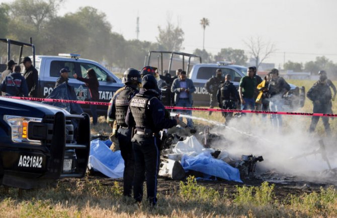 U padu helikoptera u Meksiku petoro poginulih, među stradalima i ministar policije