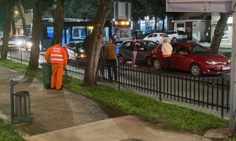 Saobraćajna nezgoda u Podgorici, ima povrijeđenih