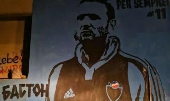 I Podgorica se oprostila od Siniše Mihajlovića: Na Bastonu urađen mural proslavljenom fudbaleru