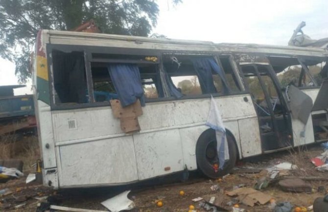 Senegal: U sudaru dva autobusa 38 mrtvih i 87 povrijeđenih