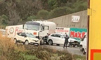 Saobraćajna nezgoda na putu Budva - Cetinje, nema povrijeđenih