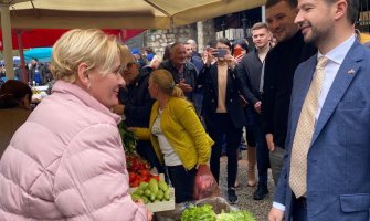 Milatović u Kotoru: Uvjereni da ćemo se izboriti za bolju Crnu Goru