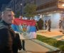  Slavlje ispred štaba Evropa sad: Trobojke, crnogorske zastave i pjesme Kosovu
