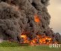 Ogroman požar na Krimu, zapaljeno postrojenje nafte: Za napad kriv dron?
