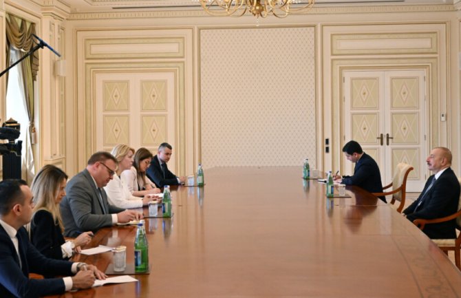 Đurović sa predsjednikom Azerbejdžana: Nadam se da će isporuke gasa ići i kroz Crnu Goru