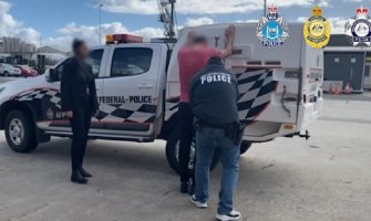 Crnogorski pomorci uhapšeni u Australiji, optuženi za šverc 850 kg kokaina