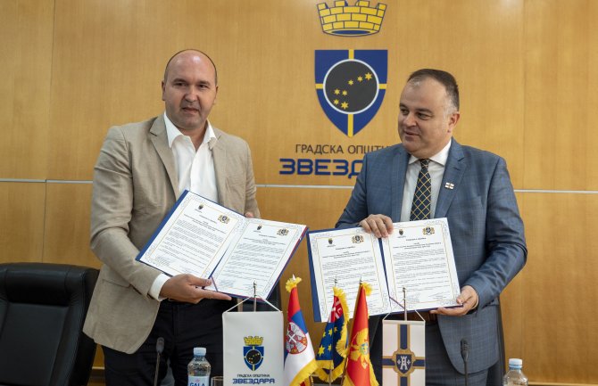 Potpisan Sporazum o saradnji Herceg Novog i Zvezdare: U fokusu građani i prosperitet dvije opštine