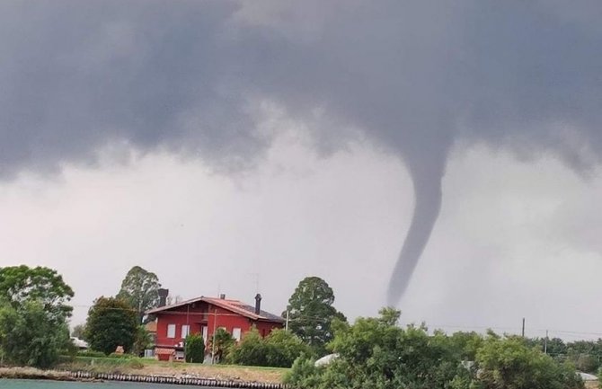 Tornado u Italiji i Sloveniji, upozorenje na jako nevrijeme u Hrvatskoj
