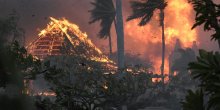 Dramatične slike sa Havaja prije i posle požara: Kako je vatrena stihija razorila Maui