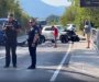 Saobraćajna nezgoda na putu Podgorica - Cetinje, dvije osobe povrijeđene