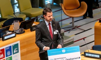 Milatović u okviru dijaloga na visokom nivou UN o finansiranju razvoja: Crna Gora ostvarila značaj napredak u postizanju ciljeva održivog razvoja