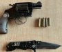 Nikšić: Pronađeni revolver, municija i nož, jedna osoba uhapšena