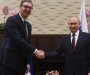 Vučić namjerava da se sastane sa Putinom u oktobru