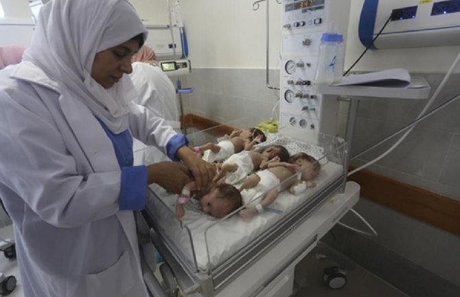 Prijevremeno rođene bebe iz Gaze stigle u Egipat