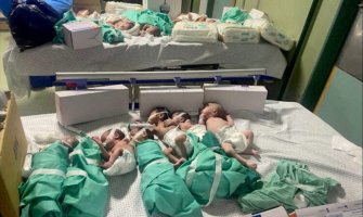 U bolnici u Gazi pronađeno mrtvo pet prijevremeno rođenih beba