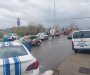 Saobraćajna nezgoda u Podgorici: Vozilo sletjelo kod Krivog mosta