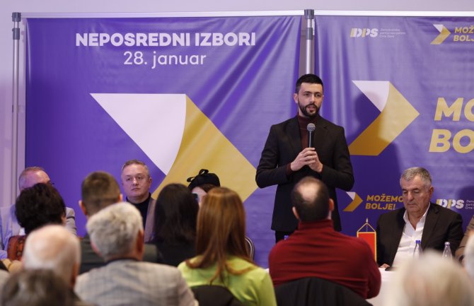 Živković u Danilovgradu: DPS će preuzeti odgovornost za održiv razvoj Crne Gore i njenu budućnost