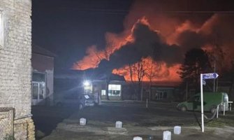 Veliki požar u banji kod Sombora, osoblje i pacijenti evakuisani
