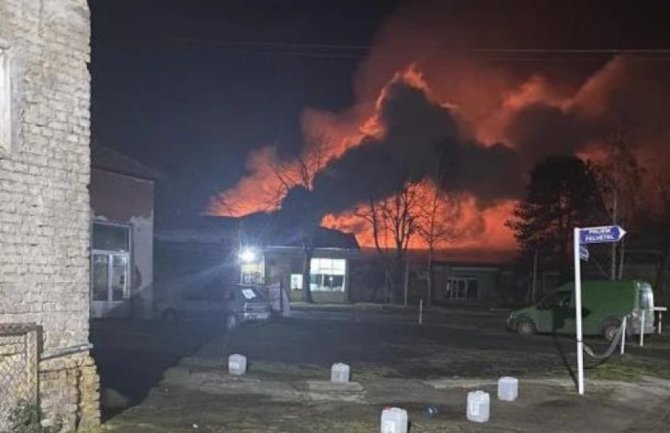 Veliki požar u banji kod Sombora, osoblje i pacijenti evakuisani