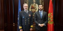 Milatović sa predsjednikom Vojnog komiteta NATO-a Robom Bauerom: Crna Gora je posvećena članica NATO-a